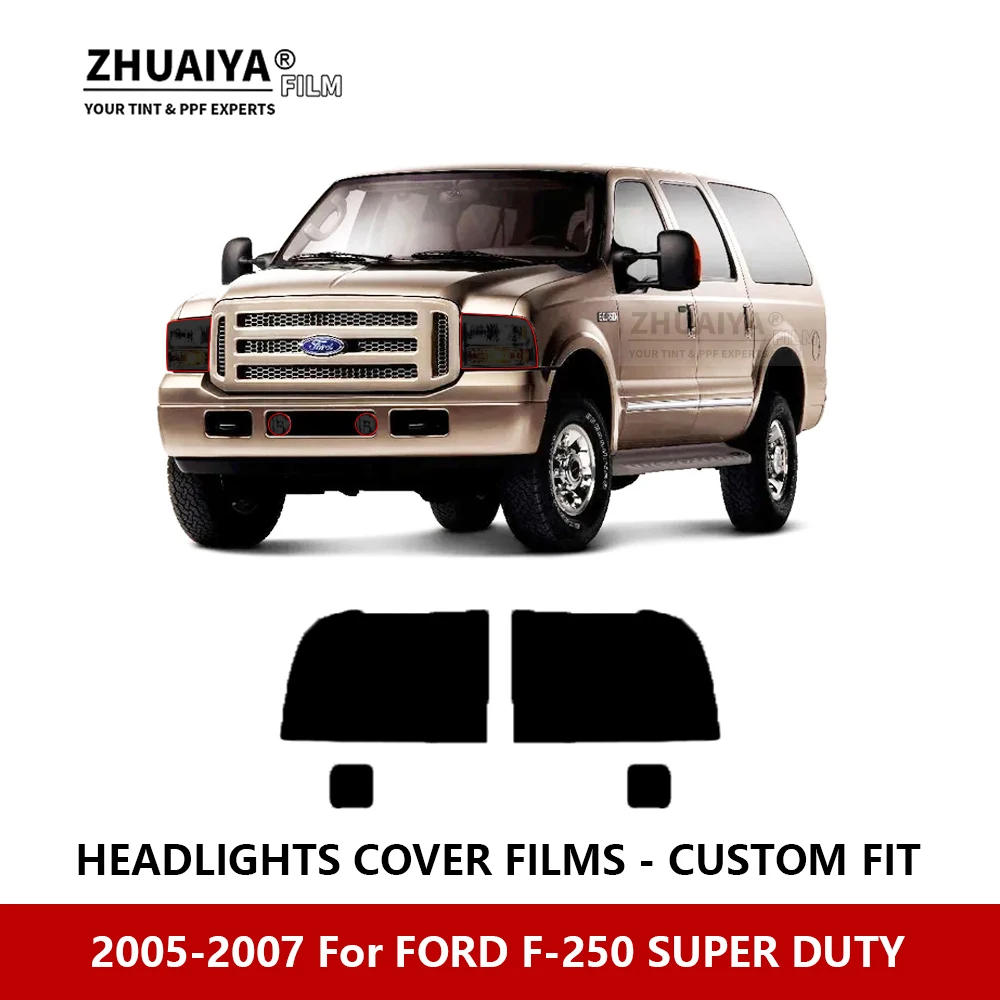 Для FORD F-250 SUPER DUTY 2005-2007 Автомобильная внешняя фара с защитой от царапин PPF предварительно вырезанная Защитная пленка для ремонта автомобильных наклеек
Для FORD F-250 SUPER DUTY 2005-2007 Автомобильная внешняя фара с защитой от царапин PPF предварительно вырезанная Защитная пленка для ремонта автомобильных наклеек