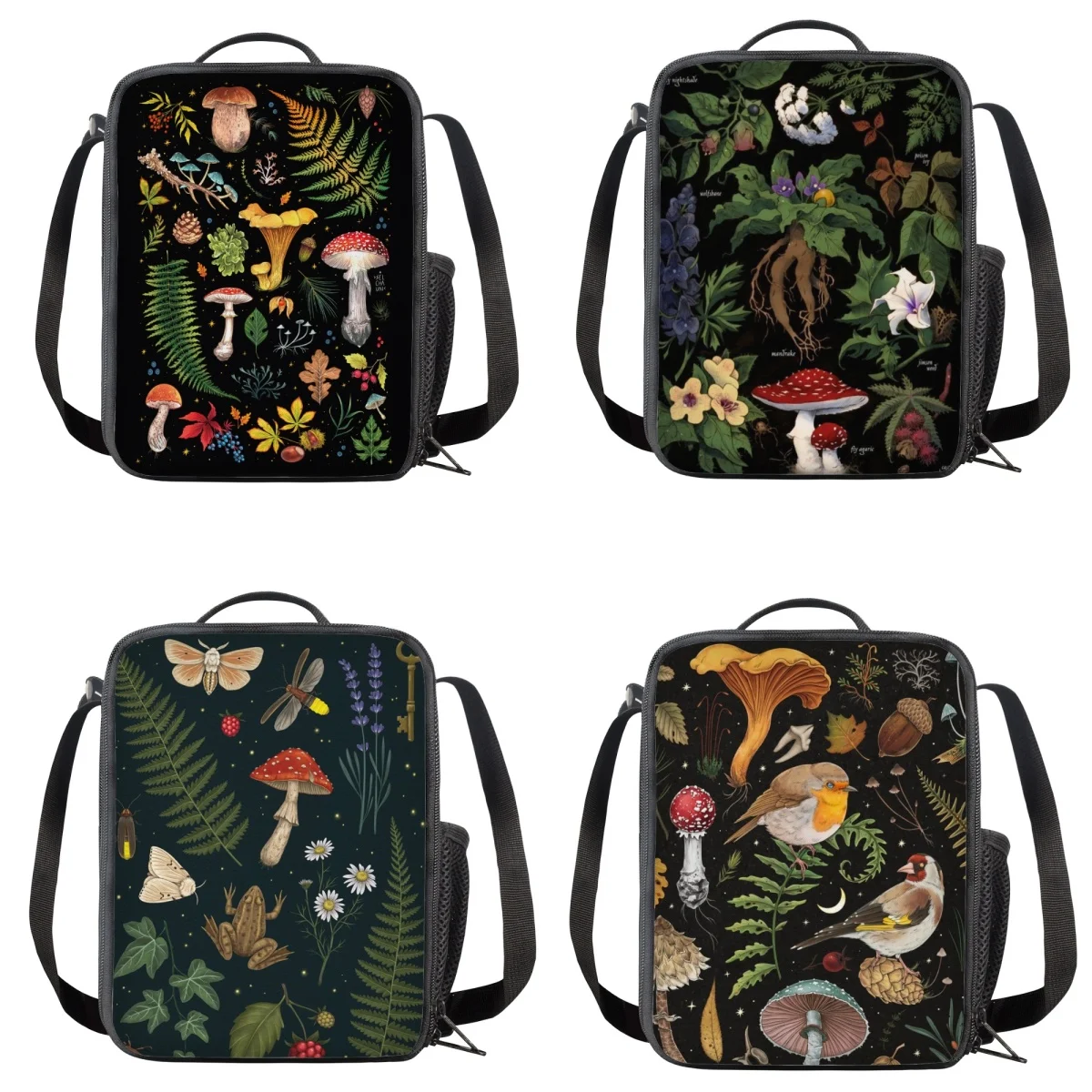 Portable Insulated Lunch Bags for Kids Women Mushroom Design Print Food Picnic Bags Student Camping Supplies Dinner Cooler Bags
Portable Insulated Lunch Bags for Kids Women Mushroom Design Print Food Picnic Bags Student Camping Supplies Dinner Cooler Bags