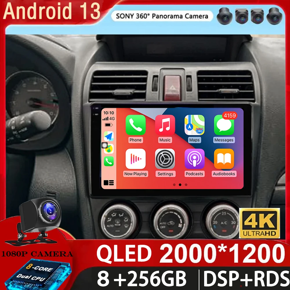Автомобильный мультимедийный проигрыватель, стерео-система на Android 13, с GPS, для Subaru Forester 4, SJ, XV, WRX, 2012- 2015, 2018, Carplay, DVD, типоразмер 2DIN
Автомобильный мультимедийный проигрыватель, стерео-система на Android 13, с GPS, для Subaru Forester 4, SJ, XV, WRX, 2012- 2015, 2018, Carplay, DVD, типоразмер 2DIN