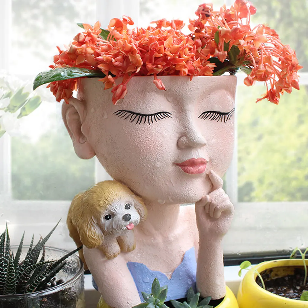 Универсальные кастрюли для выращивания растений, смола с добавлением прикосновения природы к гостиной