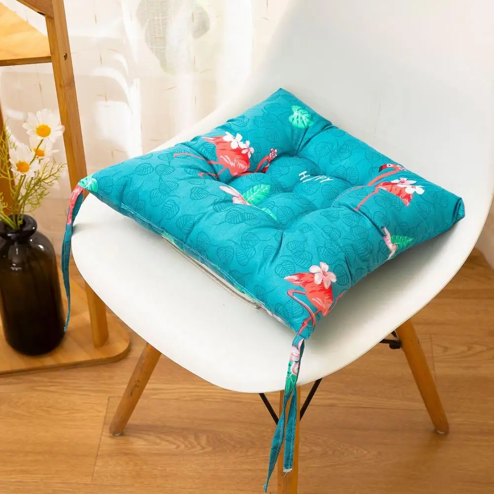 Chair Cushion Practical Flowers Print Dining Chair Seat Pad Bright Color Stool Cushion
Chair Cushion Practical Flowers Print Dining Chair Seat Pad Bright Color Stool Cushion