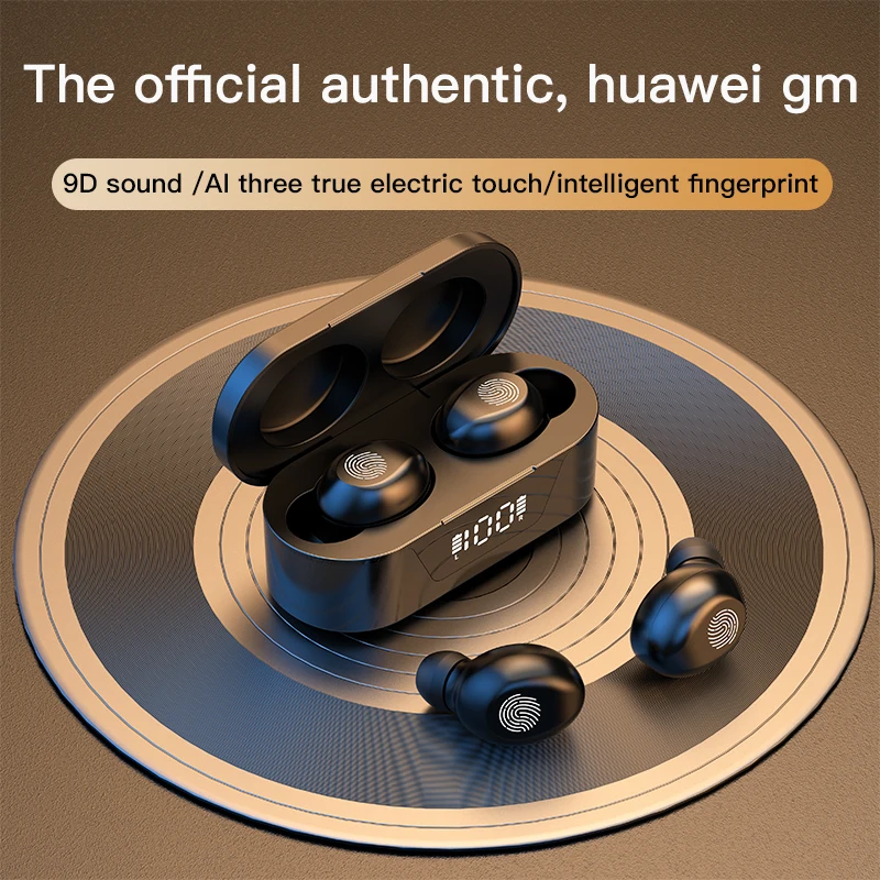 TWS Bluetooth Earphones Wireless Headphones Led Display Earbuds Stereo Headset Touch Control Waterproof HD Mic For Smart Phone
TWS Bluetooth Earphones Wireless Headphones Led Display Earbuds Stereo Headset Touch Control Waterproof HD Mic For Smart Phone