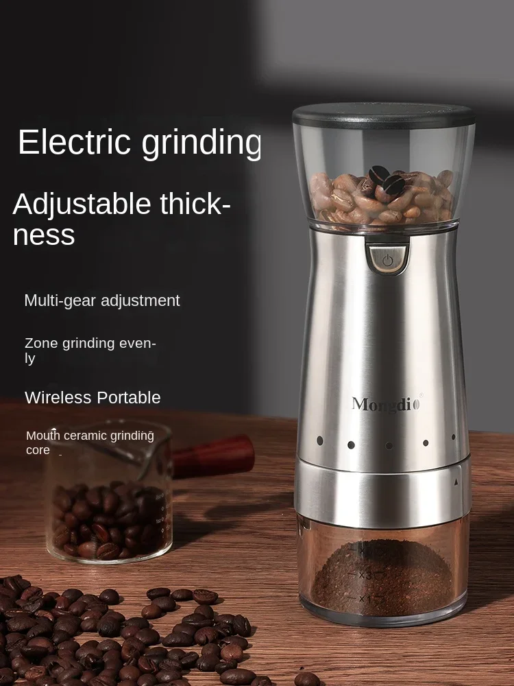 15V/110V/220V Automatic Coffee Grinder Portable Grinder for Home Use, Mini Electric Coffee Bean Grinding Machine
15V/110V/220V Automatic Coffee Grinder Portable Grinder for Home Use, Mini Electric Coffee Bean Grinding Machine