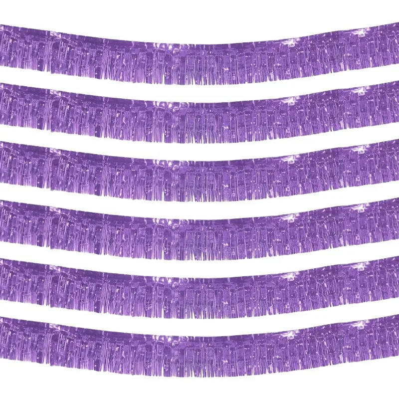 Purple Lavender Foil Tassel Garlands Hanging treamer for Purple Lilac Theme Birthday Wedding Valentine Day Party Decorations
Purple Lavender Foil Tassel Garlands Hanging treamer for Purple Lilac Theme Birthday Wedding Valentine Day Party Decorations