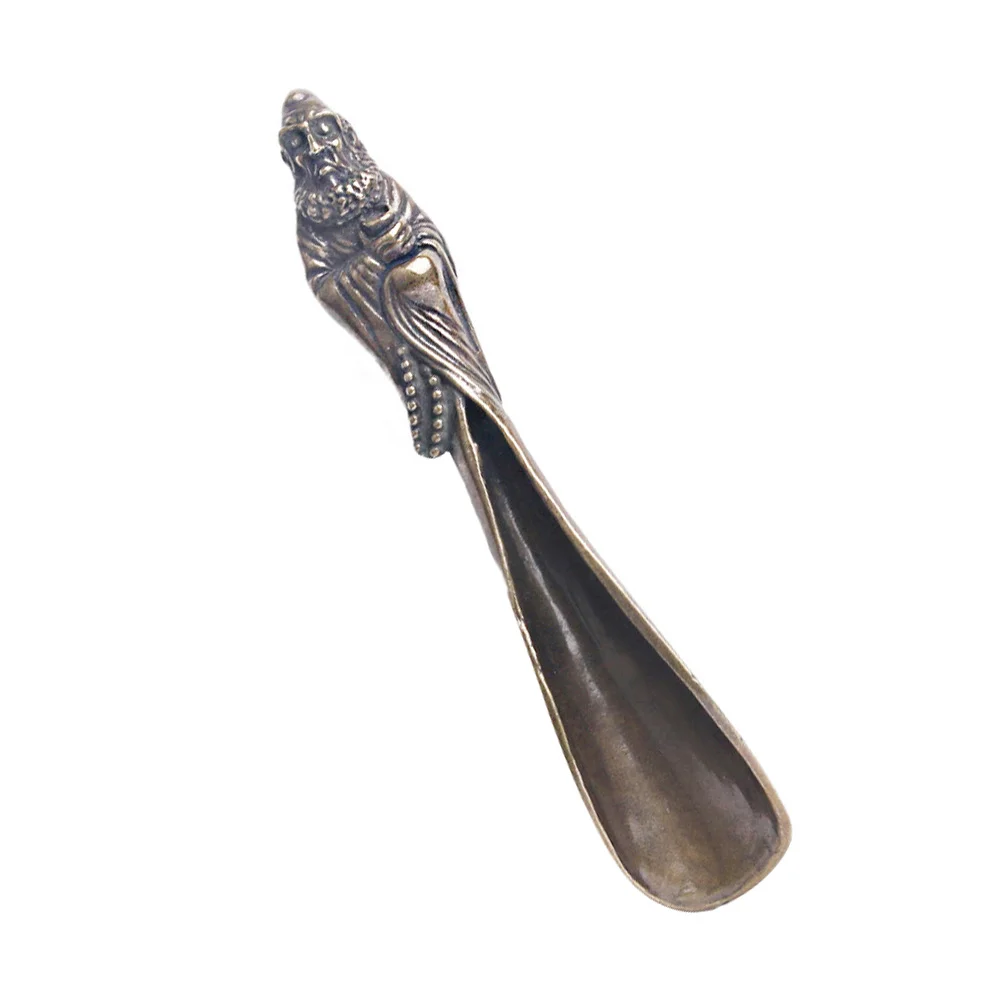 

Tea Spoon Metal Brass Multipurpose Leaf Loose Leaves Zen Style Scoop Kitchen