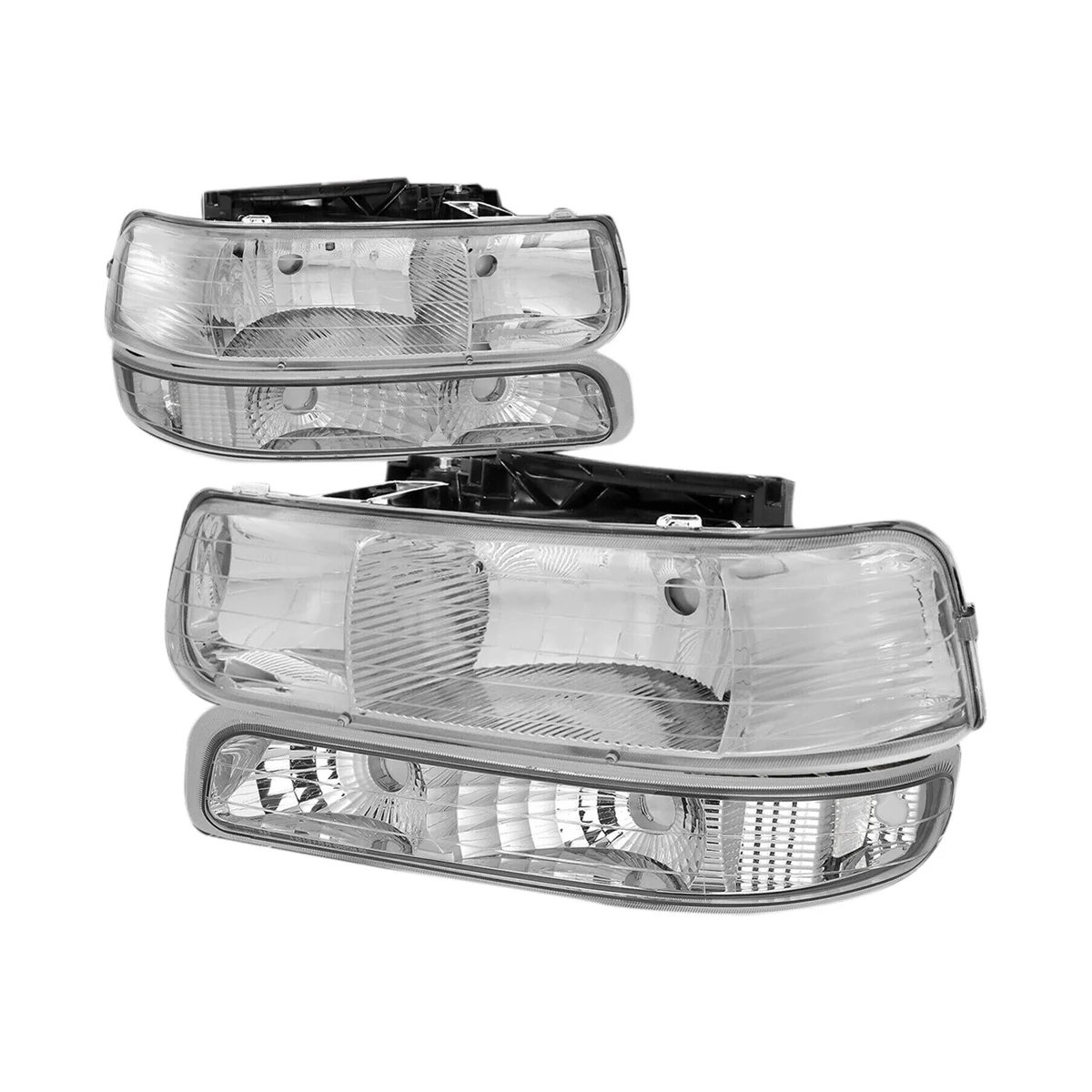 

LED DRL Daytime Running Light Fog Lamp Turn Signal Lamp Parking Lights for Chevrolet Silverado 99-02