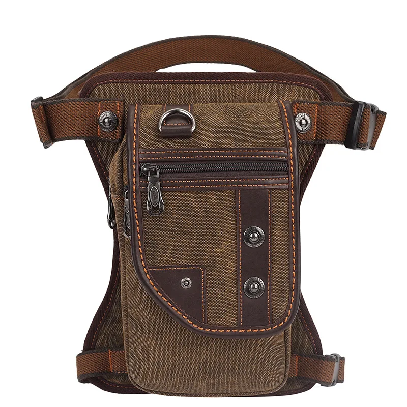 High Quality Canvas Men Drop Leg Fanny Bag Military Waist Pack Bag Belt Hip Bum Purse Shoulder Crossbody Messenger Bags
High Quality Canvas Men Drop Leg Fanny Bag Military Waist Pack Bag Belt Hip Bum Purse Shoulder Crossbody Messenger Bags