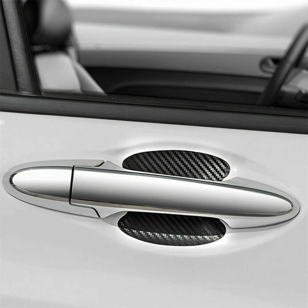 4pcs 8.5cm X 6.8cm Car Sticker Carbon Fiber Vinyl Car Door Handle Anti-Scratch Protector Film Stickers Accessories Anti-fouling
4pcs 8.5cm X 6.8cm Car Sticker Carbon Fiber Vinyl Car Door Handle Anti-Scratch Protector Film Stickers Accessories Anti-fouling