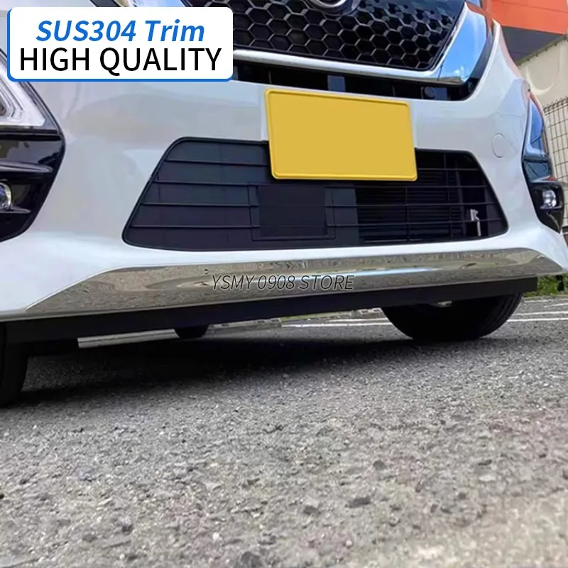 Хромированная отделка для переднего бампера Nissan Roox 40 2020, высококачественные хромированные аксессуары из нержавеющей стали для стайлинга автомобиля, наружные аксессуары, 1 шт.
Хромированная отделка для переднего бампера Nissan Roox 40 2020, высококачественные хромированные аксессуары из нержавеющей стали для стайлинга автомобиля, наружные аксессуары, 1 шт.
