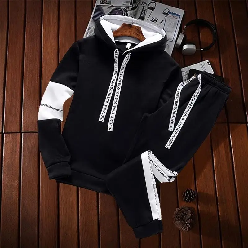 Winter Hoodie Sets Men Tracksuit Casual Hoodies Sweatshirt Piece Set Male Pullover Hoody Fashion Streetwear Clothes
Winter Hoodie Sets Men Tracksuit Casual Hoodies Sweatshirt Piece Set Male Pullover Hoody Fashion Streetwear Clothes