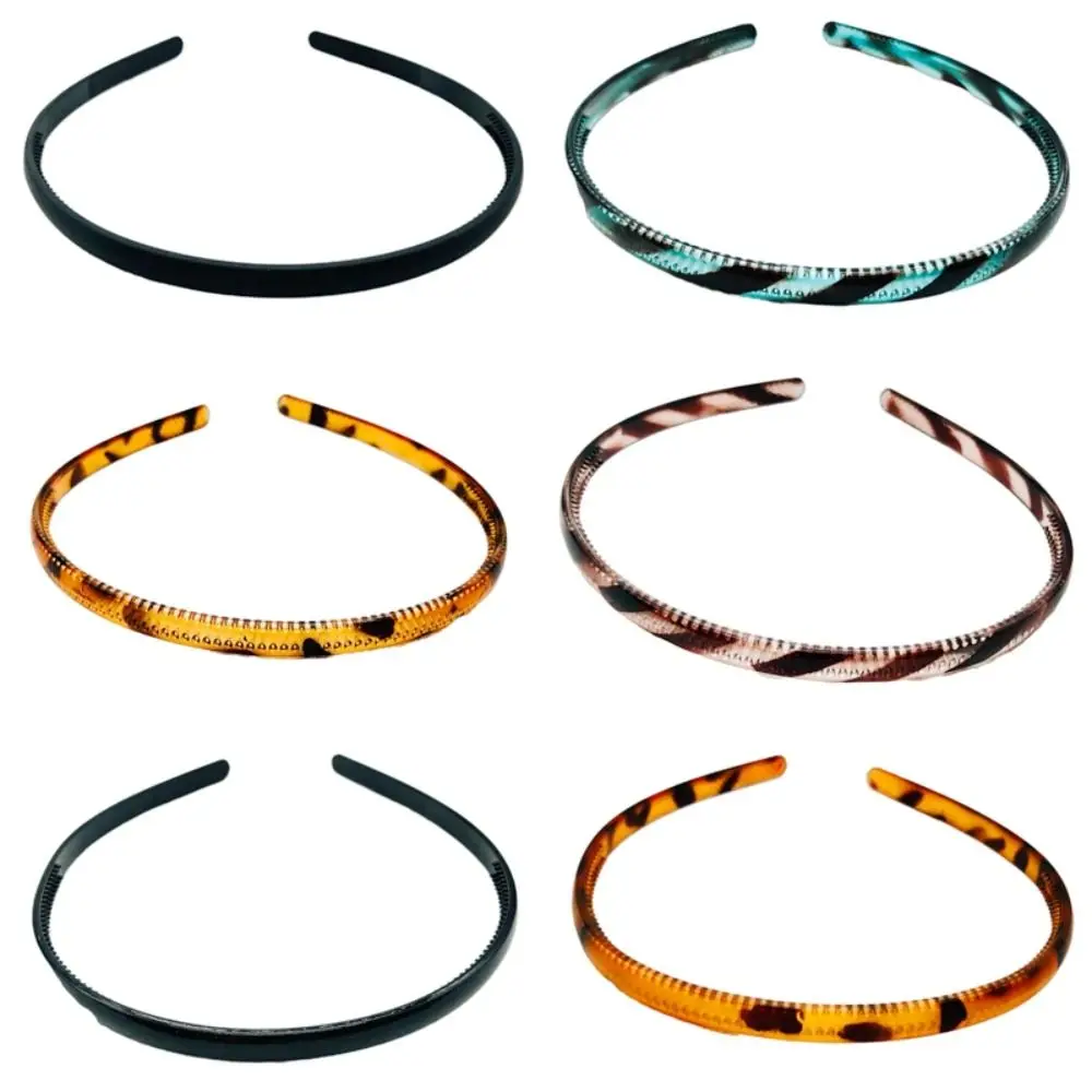 Plastic Womens Headbands Simple Non Slip Multicolours Hair bands with Gripping Teeth Hair Styling Narrow Alice Bands
Plastic Womens Headbands Simple Non Slip Multicolours Hair bands with Gripping Teeth Hair Styling Narrow Alice Bands