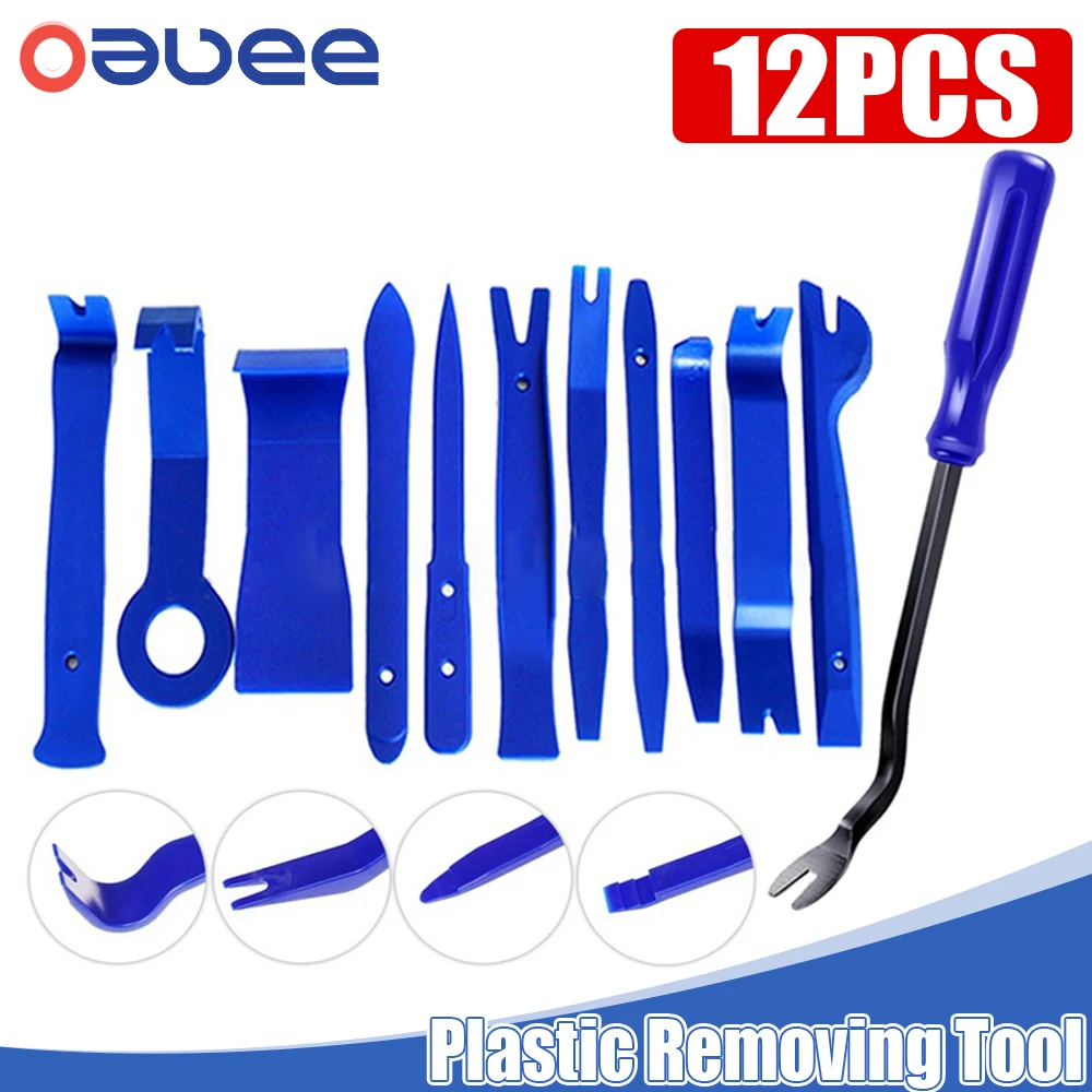 Auto Door Clip Panel Trim Removal Tools Kits Navigation Blades Disassembly Plastic Car Interior Seesaw Conversion Repairing Tool
Auto Door Clip Panel Trim Removal Tools Kits Navigation Blades Disassembly Plastic Car Interior Seesaw Conversion Repairing Tool