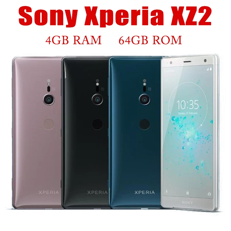 

Sony Xperia XZ2 H8266 H8216 SO-03K Japan Version Single/Dual Sim 64GB Mobile Phone 19MP LTE 5.7" Unlocked Original Smartphone