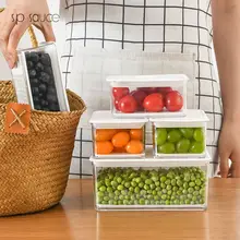 Kitchen Refrigerator Fruit And Vegetable Fresh-keeping Box Food Storage Container Noodle Box Multigrain Transparent Storage Box
Kitchen Refrigerator Fruit And Vegetable Fresh-keeping Box Food Storage Container Noodle Box Multigrain Transparent Storage Box