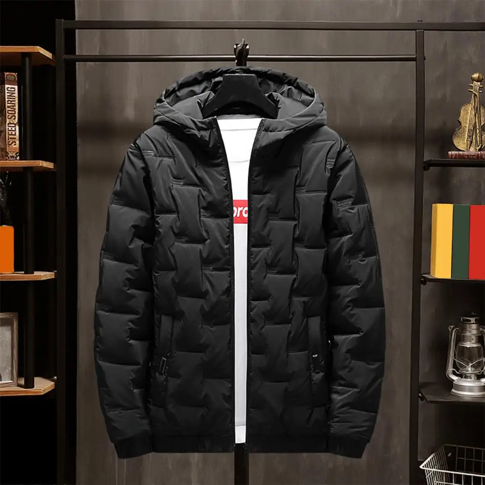 Fashionable Jacket for Autumn Winter Winter Men's Hooded Down Jacket Thick Warm Stylish Coat for Casual Comfort in Solid Colors
Fashionable Jacket for Autumn Winter Winter Men's Hooded Down Jacket Thick Warm Stylish Coat for Casual Comfort in Solid Colors