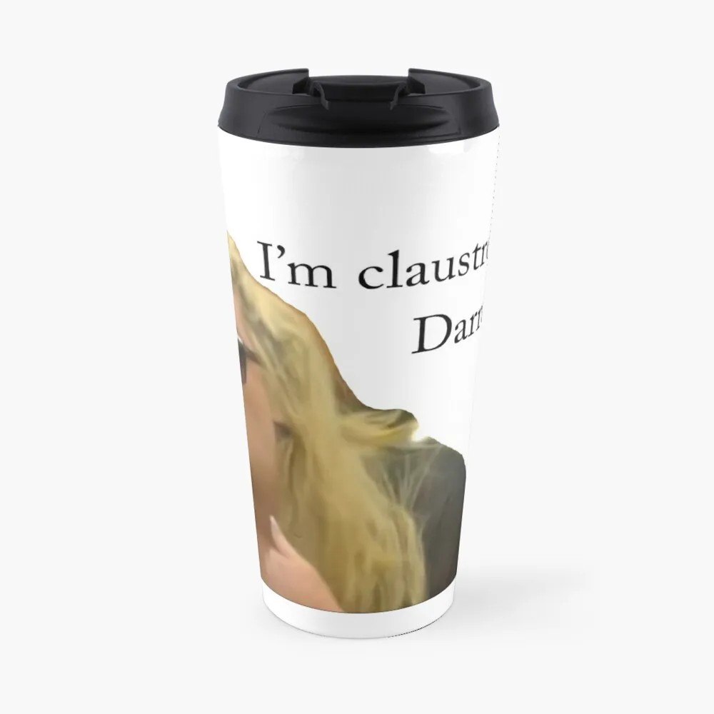 

I'm claustrophobic Darren Travel Coffee Mug Cute And Different Cups Coffee Accessories Espresso Mug