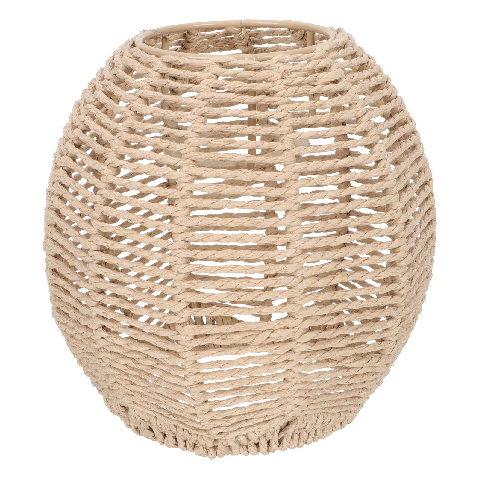 

Lamp Light Lampshade Shade Pendant Rattan Cover Hanging Woven Wicker Rope Home Bar Hotel Style Lights Fixture Shades
