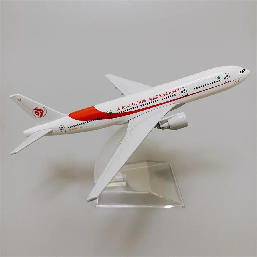 16cm Alloy Metal Air ALGERIE B777 Airlines Airplane Model Boeing 777 Airways Plane Model Diecast Aircraft w Stand Kids Gifts
16cm Alloy Metal Air ALGERIE B777 Airlines Airplane Model Boeing 777 Airways Plane Model Diecast Aircraft w Stand Kids Gifts