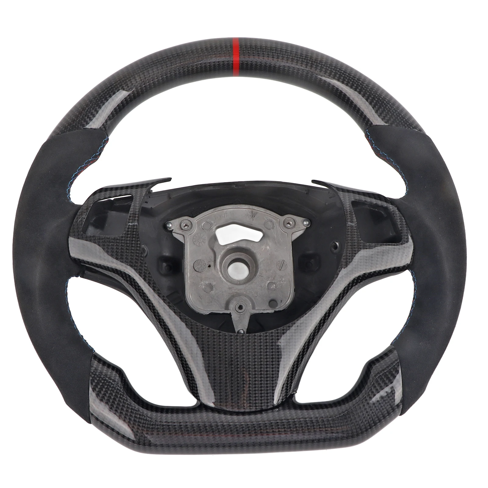 Carbon Fiber Steering Wheel Suede with Red Stripe Fit for 3 Series E90 E92 E93 M3 E82 E88 2006-2013 hot
Carbon Fiber Steering Wheel Suede with Red Stripe Fit for 3 Series E90 E92 E93 M3 E82 E88 2006-2013 hot
