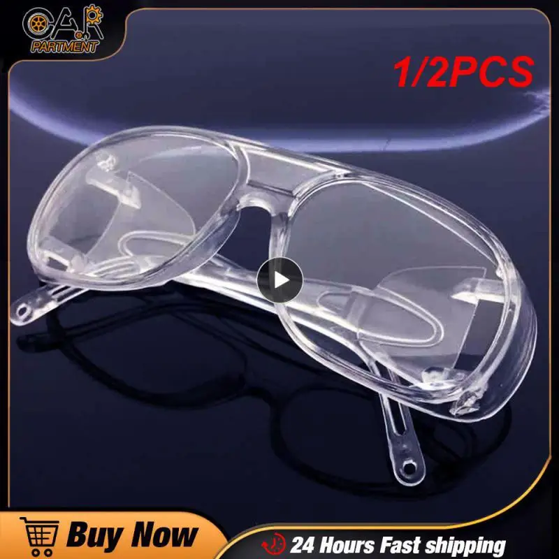 1/2PCS Outdoor Sports Goggles Motorcycle Windshield Sand Dust Ski Goggles Transparent Goggles Transparent Safety Glasses
1/2PCS Outdoor Sports Goggles Motorcycle Windshield Sand Dust Ski Goggles Transparent Goggles Transparent Safety Glasses