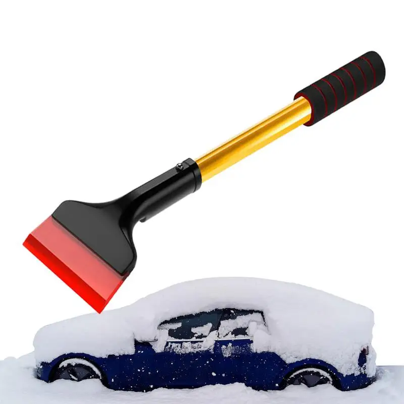 

Car Scrapers For Snow Tiny Vehicle Ice Shovel Winter Must Have Ice Scrapers For Truck SUV Rv Auto Convertible Car Travel Camper