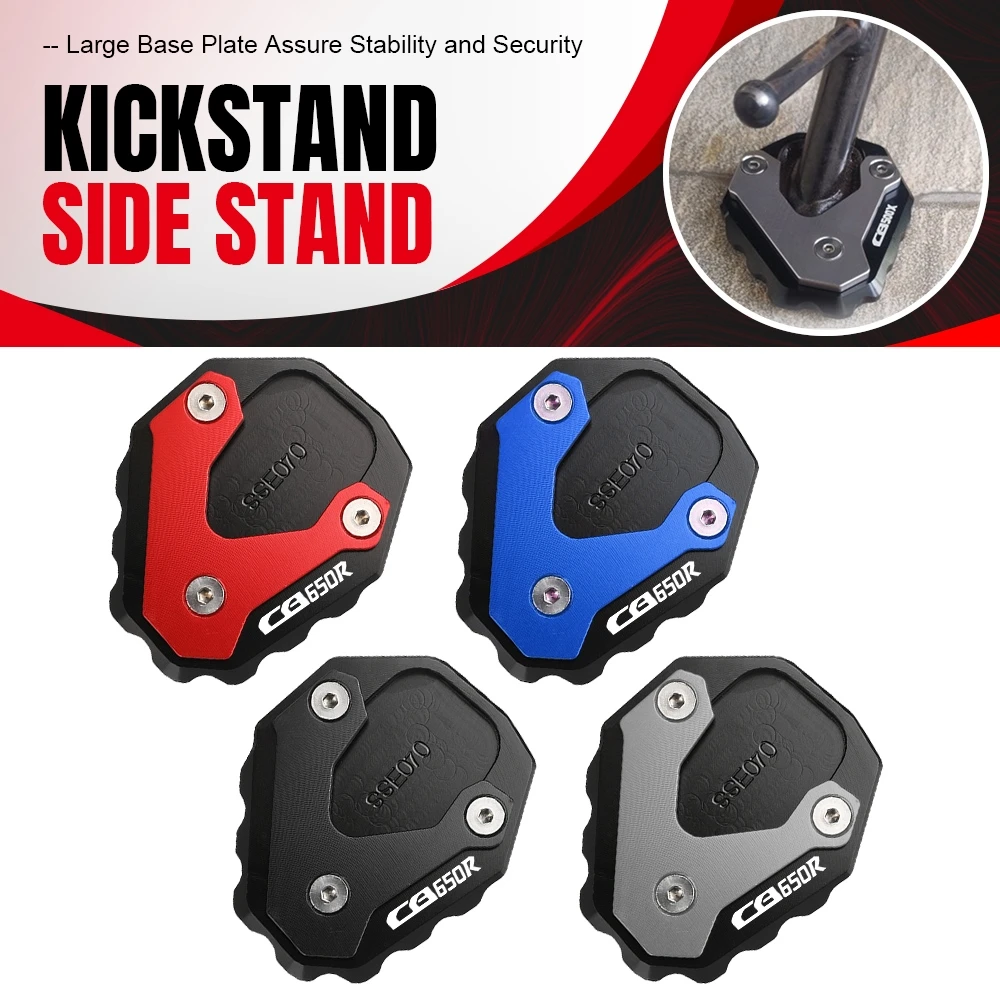 Motorcycle Foot Support Extension Plate Side Stand Enlarge FOR HONDA CB500F CB650R CB500X CBR500R 2018 2019 2020 2021 2022 2023
Motorcycle Foot Support Extension Plate Side Stand Enlarge FOR HONDA CB500F CB650R CB500X CBR500R 2018 2019 2020 2021 2022 2023