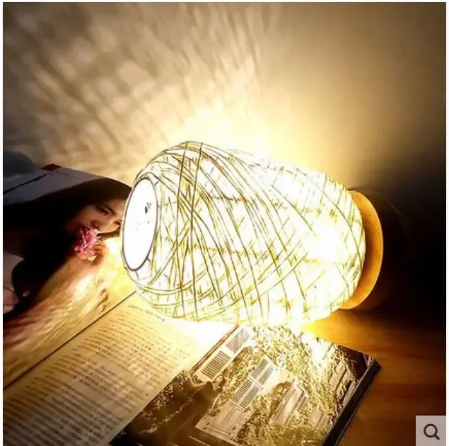 Nordic style table lamp bedroom bedside lamp creative romantic night light energy saving sleep desk
Nordic style table lamp bedroom bedside lamp creative romantic night light energy saving sleep desk