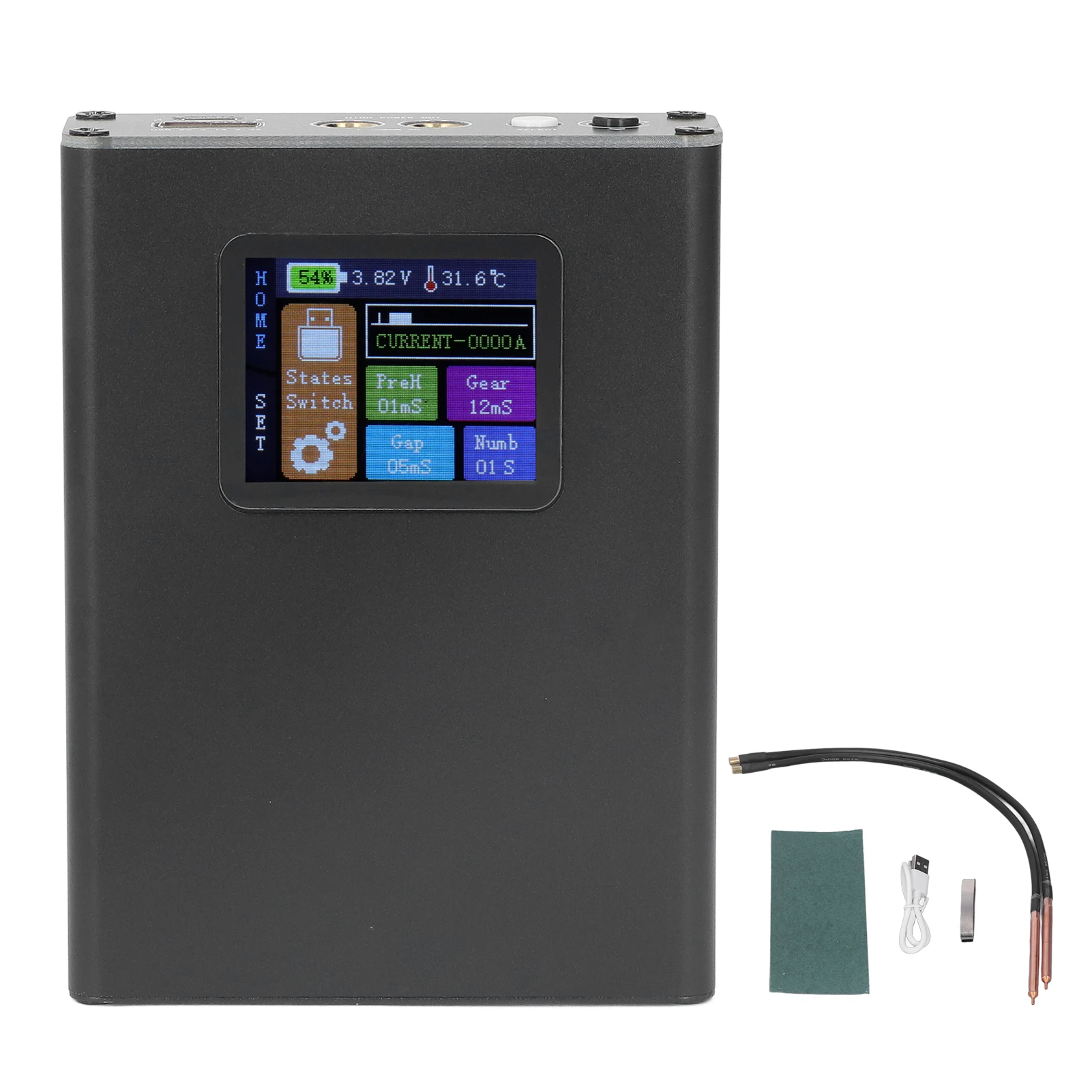 Portable Handheld Digital Display Mini Spot Welding Machine 30 Gears Adjustable Spot Welder for 18650 Battery Welding
Portable Handheld Digital Display Mini Spot Welding Machine 30 Gears Adjustable Spot Welder for 18650 Battery Welding