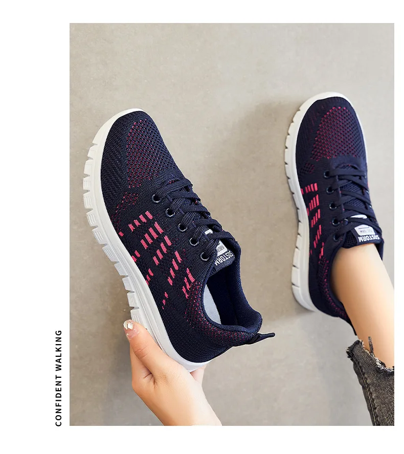 Women Running Shoes Breathable Casual Shoes Outdoor Light Weight White Tenis Sports Shoes Casual Walking Sneakers for Wamen 49 S0b75e1e14ad64ae3a0adc2608d8e4f64V