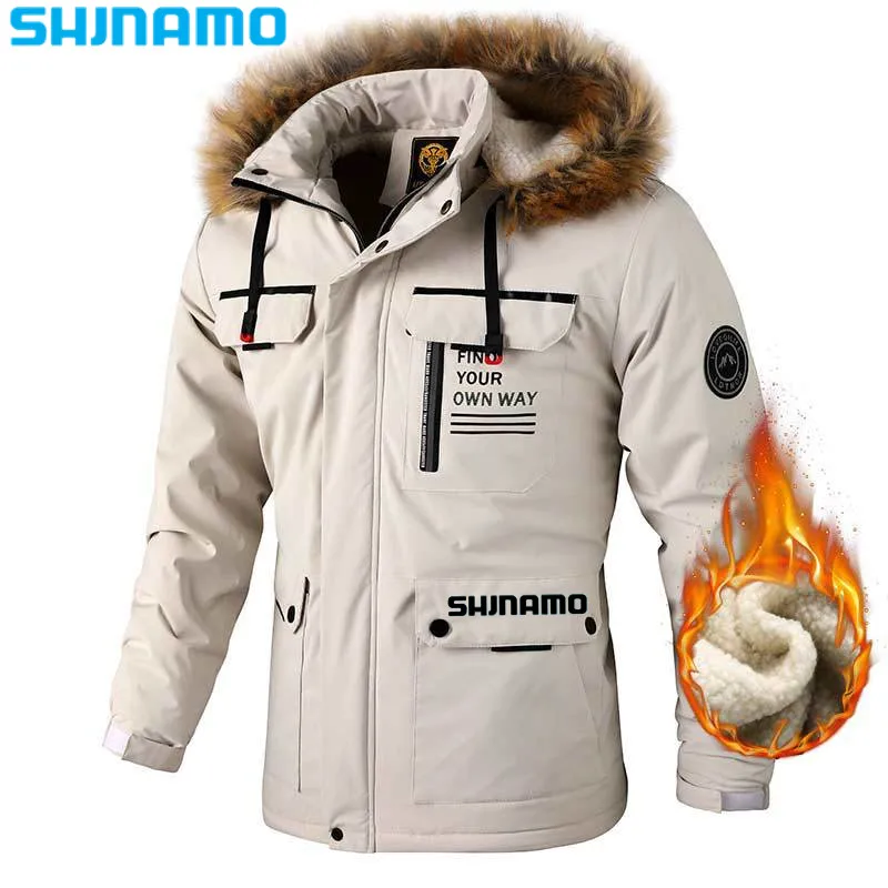 New Outdoor Men's Plush Thick Casual Jacket Parka Warm Autumn Winter Men's Jacket 2024 Windproof Hiking Breathable Fishing Suit
New Outdoor Men's Plush Thick Casual Jacket Parka Warm Autumn Winter Men's Jacket 2024 Windproof Hiking Breathable Fishing Suit