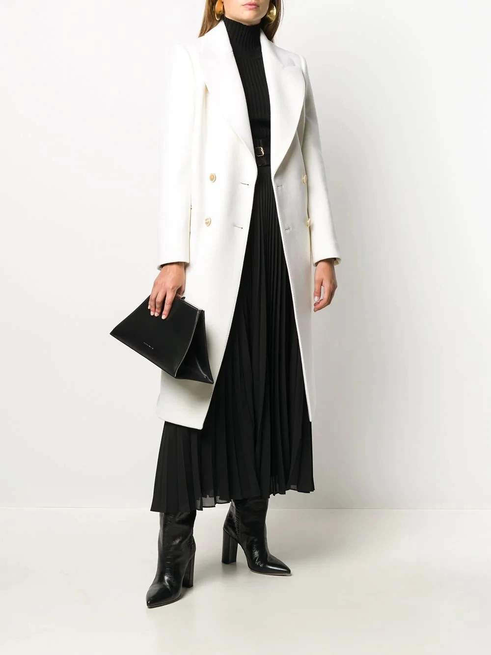 2023 Autumn/Winter New Style Double breasted Straight Barrel Casual Solid White Simple Women's Coat
2023 Autumn/Winter New Style Double breasted Straight Barrel Casual Solid White Simple Women's Coat