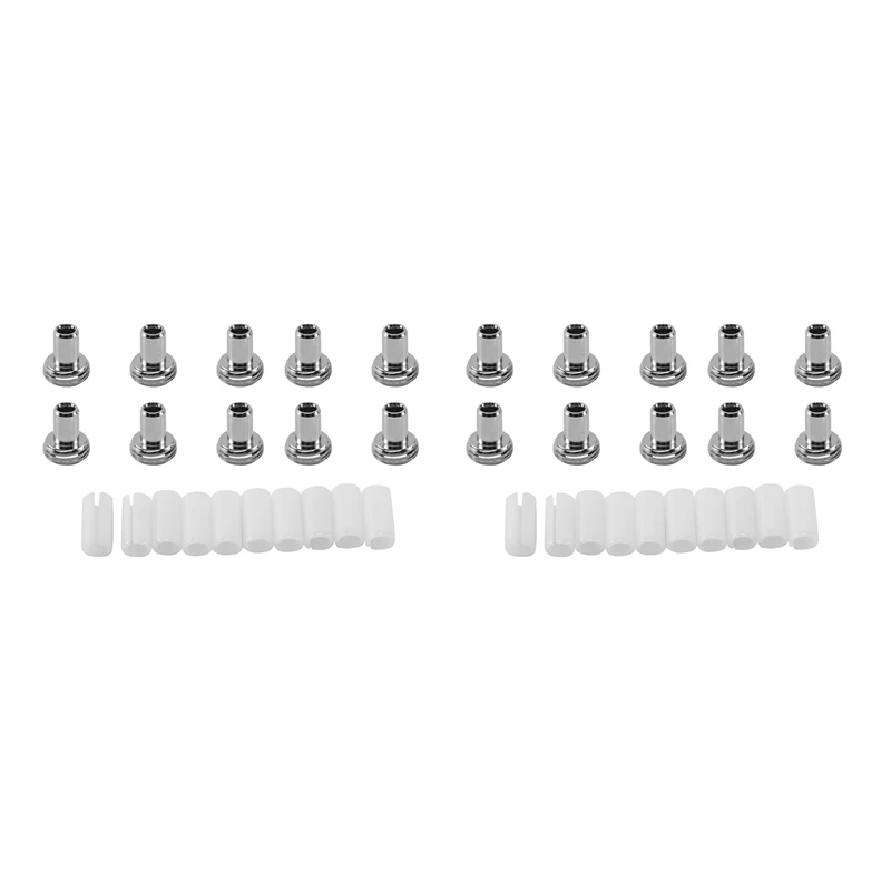 20Pcs Ceramic Tube Sleeves And 20Pcs Metal Head Connector Adapters For Fiber Optic Visual Fault Locator
20Pcs Ceramic Tube Sleeves And 20Pcs Metal Head Connector Adapters For Fiber Optic Visual Fault Locator