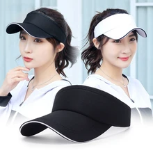Fashion Empty Top Hat Breathable Cotton Sports Pure Color Women Men Sun Visor Beanie Hats Adjustable Caps Unisex Outdoor Hat
Fashion Empty Top Hat Breathable Cotton Sports Pure Color Women Men Sun Visor Beanie Hats Adjustable Caps Unisex Outdoor Hat