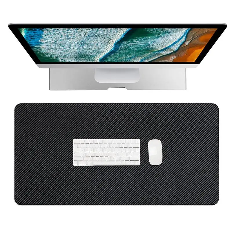 Desk Pad Keyboard Mouse Pad Leather Mouse Pad Non-slip Rubber Computer Mat Comfortable Feeling For Desk Protection
Desk Pad Keyboard Mouse Pad Leather Mouse Pad Non-slip Rubber Computer Mat Comfortable Feeling For Desk Protection