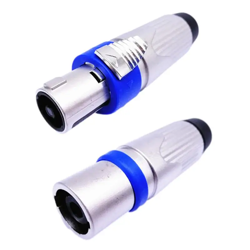 Speaker Cable Connectors 4 Pole Cable Amplifier Connector Microphone Audio Plug Connector Jack Stereo Plug Female Speaker Plug
Speaker Cable Connectors 4 Pole Cable Amplifier Connector Microphone Audio Plug Connector Jack Stereo Plug Female Speaker Plug