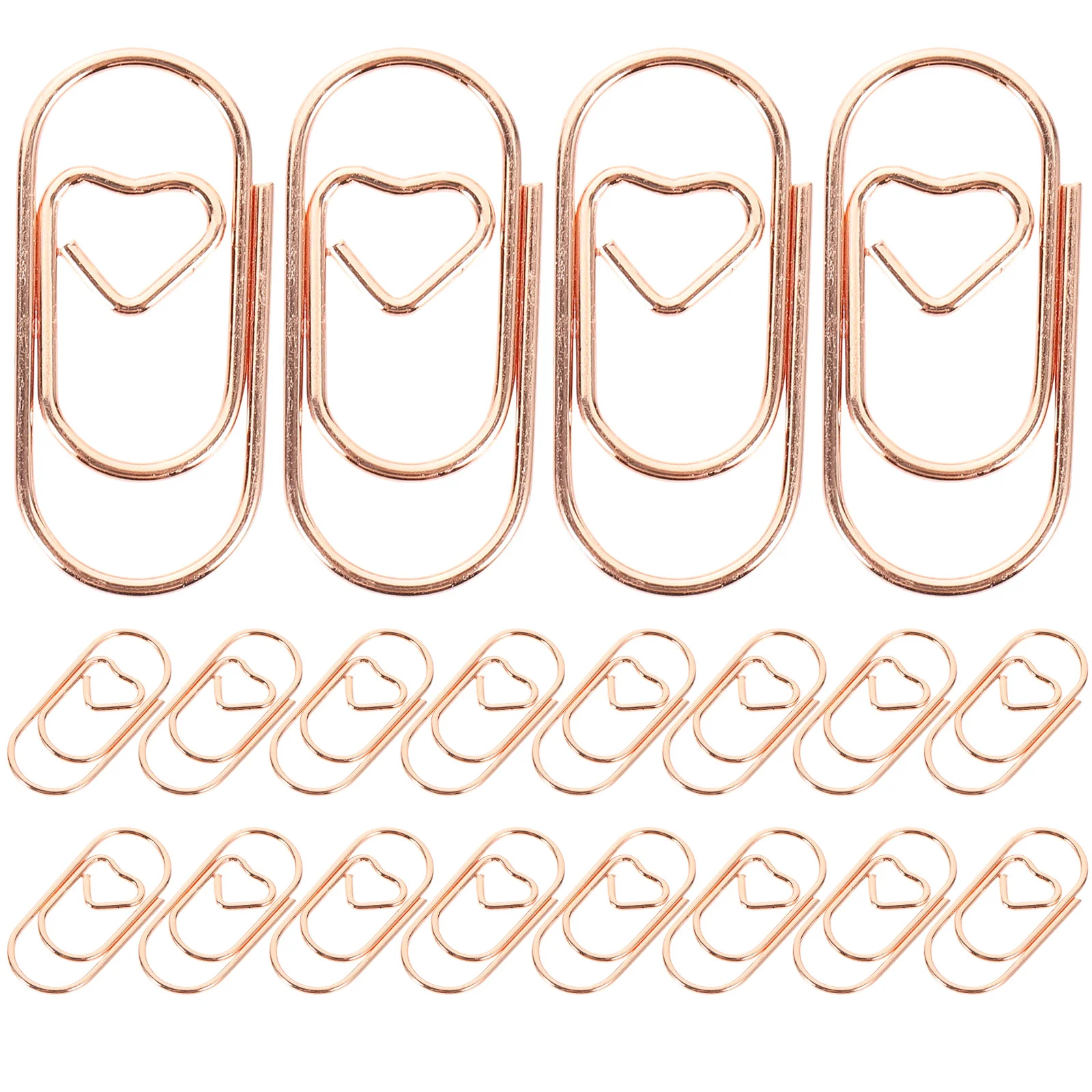 The Paper Mini heart Rose Gold Color Clip Bookmark binder clip Office Accessories paper Clips Patchwork Document Clip
The Paper Mini heart Rose Gold Color Clip Bookmark binder clip Office Accessories paper Clips Patchwork Document Clip