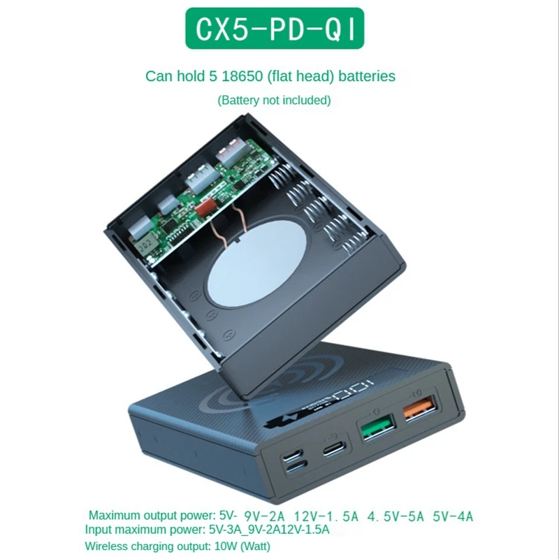 Внешний аккумулятор 5X1865 0 для самостоятельной сборки
Внешний аккумулятор 5X1865 0 для самостоятельной сборки