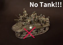 1/35 Scale Die-cast Resin WWII US Army Model Assembly Kit (14 Figures) Unpainted, Free Shipping (no Tank)
1/35 Scale Die-cast Resin WWII US Army Model Assembly Kit (14 Figures) Unpainted, Free Shipping (no Tank)
