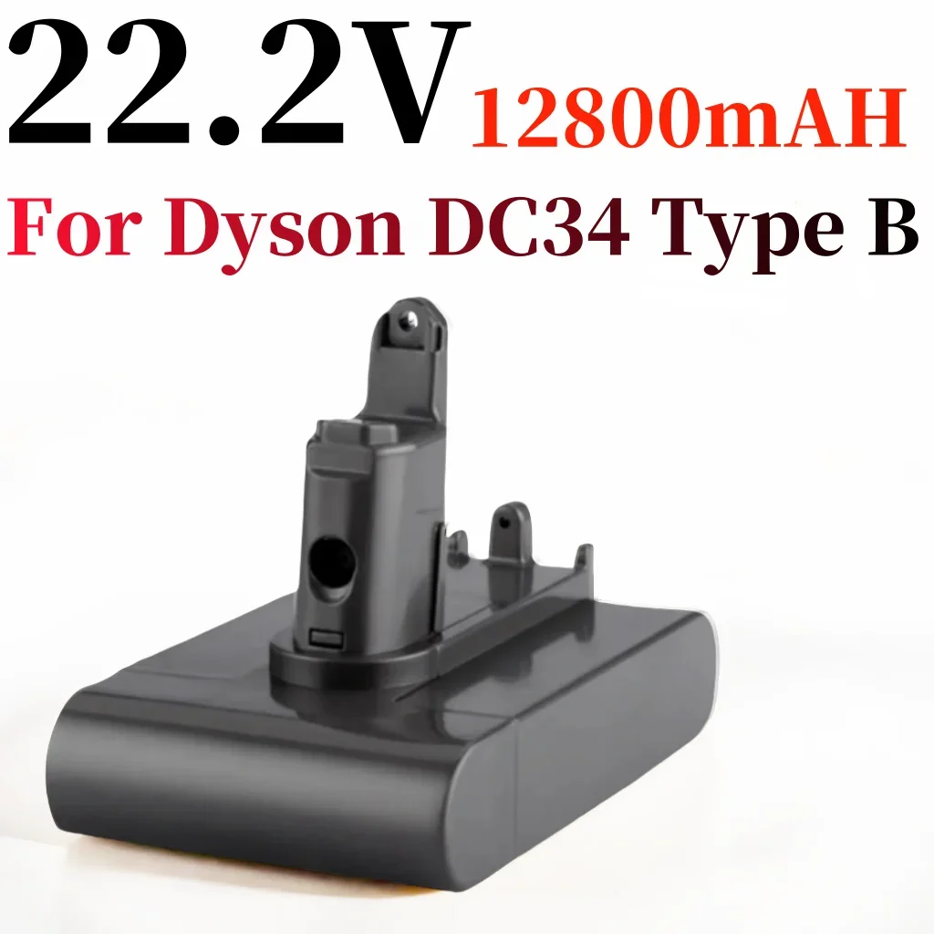 22.2V 12800mAh rechargeable lithium-ion battery (Type B), suitable for replacing Dyson DC35, DC45, DC31, DC34, DC44, DC31, DC35
22.2V 12800mAh rechargeable lithium-ion battery (Type B), suitable for replacing Dyson DC35, DC45, DC31, DC34, DC44, DC31, DC35