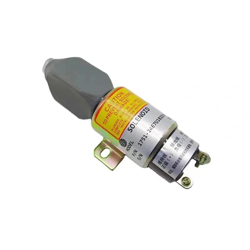 Excavator R225 Kato 820 Cummins engine flameout solenoid valve S6K Liugong 1751-24E7U1B1S5A accessories
Excavator R225 Kato 820 Cummins engine flameout solenoid valve S6K Liugong 1751-24E7U1B1S5A accessories