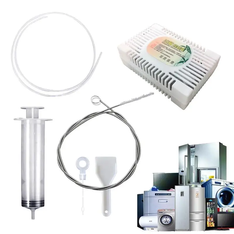 Инструмент для очистки дренажа холодильника, многоразовый инструмент для очистки дренажных отверстий холодильника, набор инструментов для очистки дренажных отверстий
Инструмент для очистки дренажа холодильника, многоразовый инструмент для очистки дренажных отверстий холодильника, набор инструментов для очистки дренажных отверстий