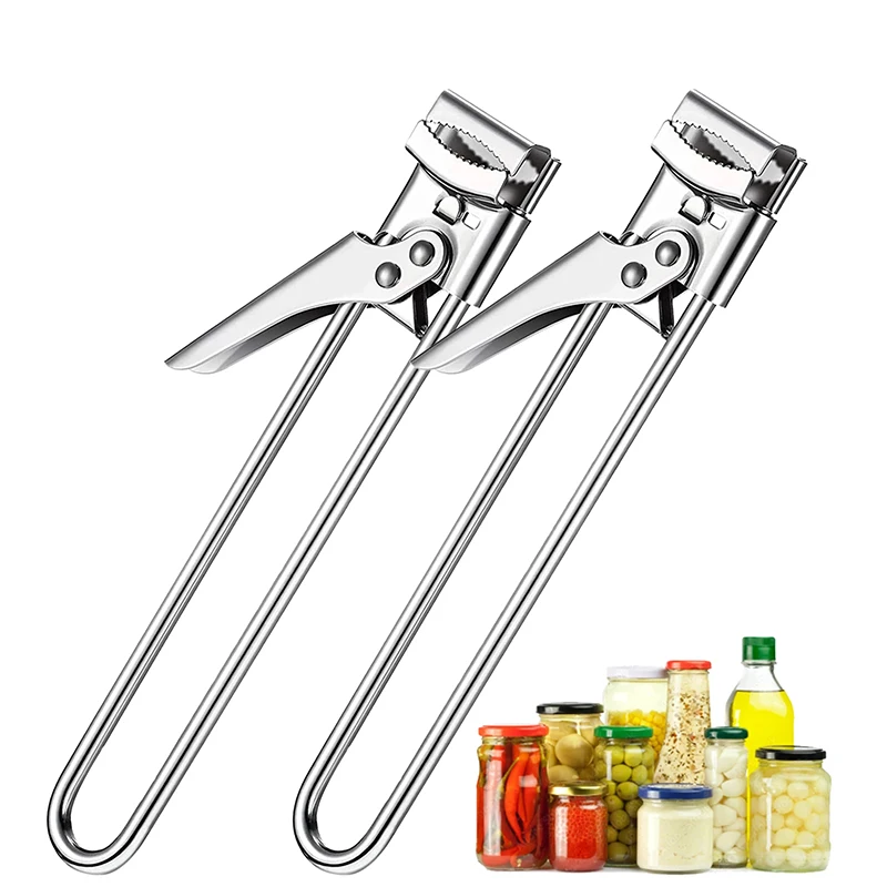 Stainless Steel Manual Can Opener Jar Lid Gripper Adjustable Master Openers for Bottle Jar Kitchen Accessories for Weak Hands
Stainless Steel Manual Can Opener Jar Lid Gripper Adjustable Master Openers for Bottle Jar Kitchen Accessories for Weak Hands