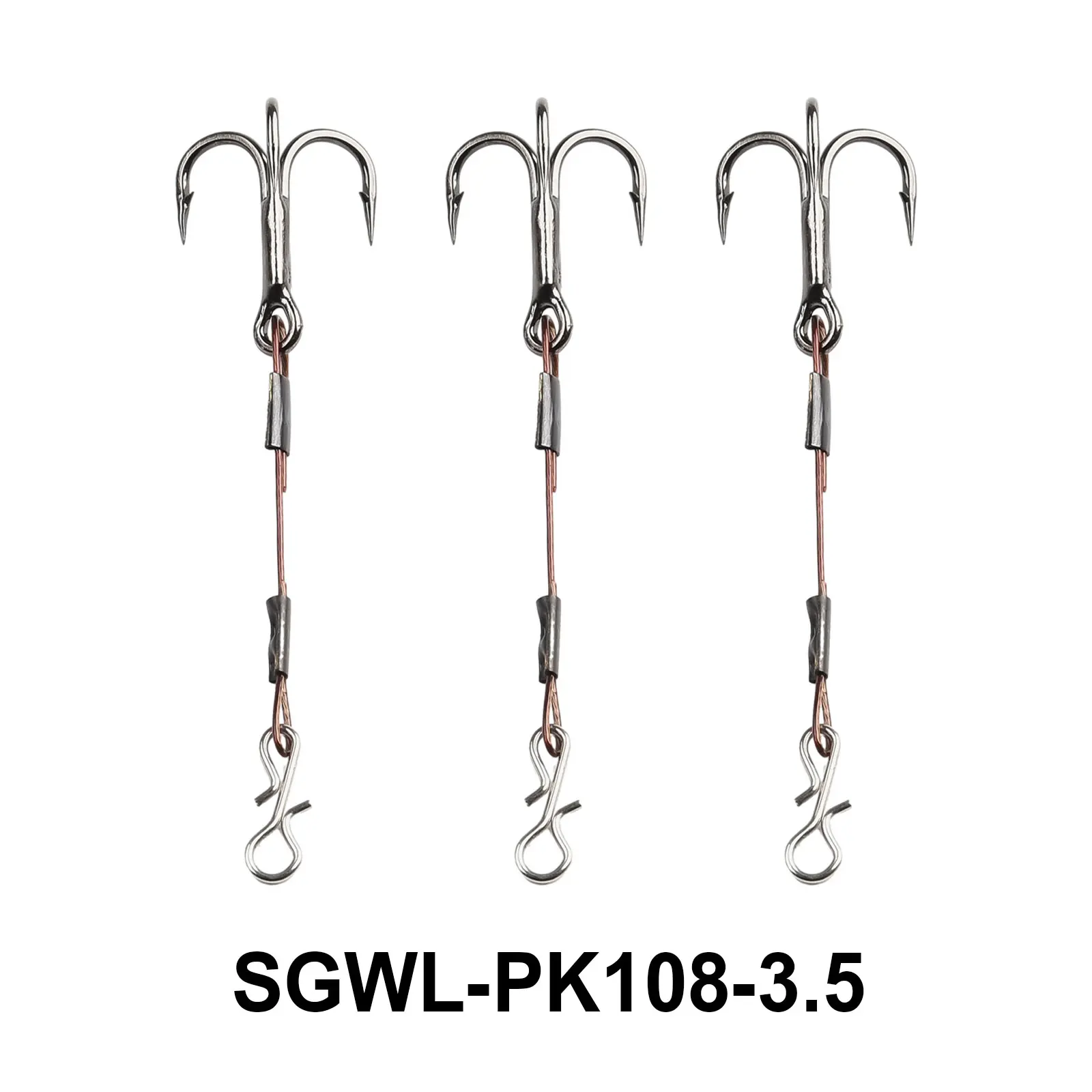 Durable Treble Hooks Stainless Steel Treble Hook 3pcs High Quality Lure Perch Pike Lure Tool Portable Hot Sale
Durable Treble Hooks Stainless Steel Treble Hook 3pcs High Quality Lure Perch Pike Lure Tool Portable Hot Sale