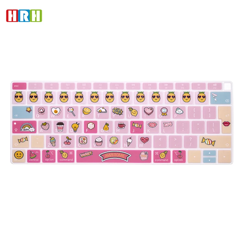 HRH Painted design Silicone Keyboard Skin Cover Protector For MacBook New Air 13.3"A1932(2018 Release) EU Version
HRH Painted design Silicone Keyboard Skin Cover Protector For MacBook New Air 13.3"A1932(2018 Release) EU Version