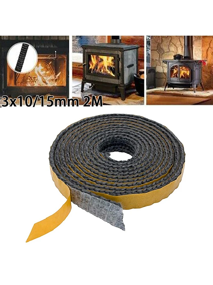 Brand New Self Adhesive Glass Seal Rope 15mm Width 2M Length 2mm Thickness Black Fire Rope Flat Stove Rope Hearth Rope
Brand New Self Adhesive Glass Seal Rope 15mm Width 2M Length 2mm Thickness Black Fire Rope Flat Stove Rope Hearth Rope