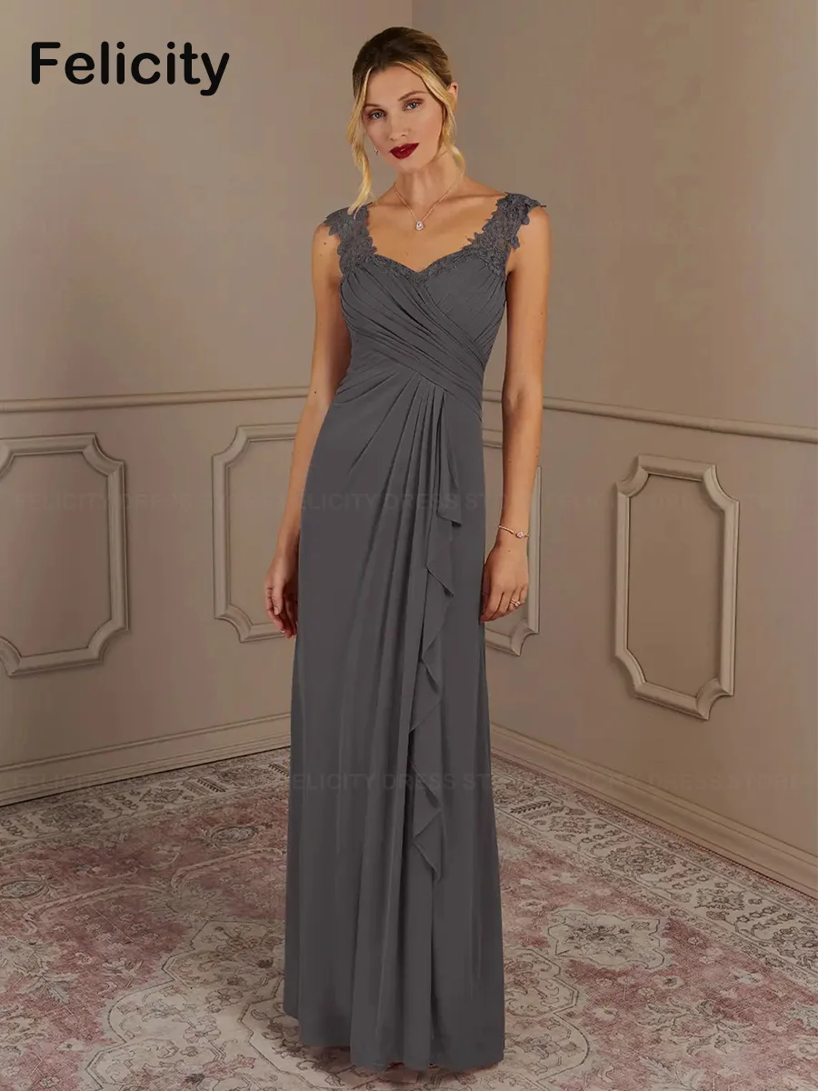 Sleeveless Mother of the Bride Dresses 2023 A-line Chiffon Ankle-Length Front Split Pleated Wedding Guest Dress Vestidos de Gala
Sleeveless Mother of the Bride Dresses 2023 A-line Chiffon Ankle-Length Front Split Pleated Wedding Guest Dress Vestidos de Gala