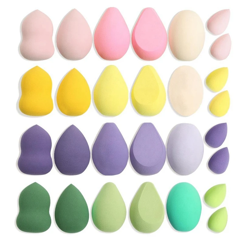 4 PCS Makeup Blender Beauty Sponge Beauty Sponges For Powder Foundation Beauty Tool Make Up
4 PCS Makeup Blender Beauty Sponge Beauty Sponges For Powder Foundation Beauty Tool Make Up