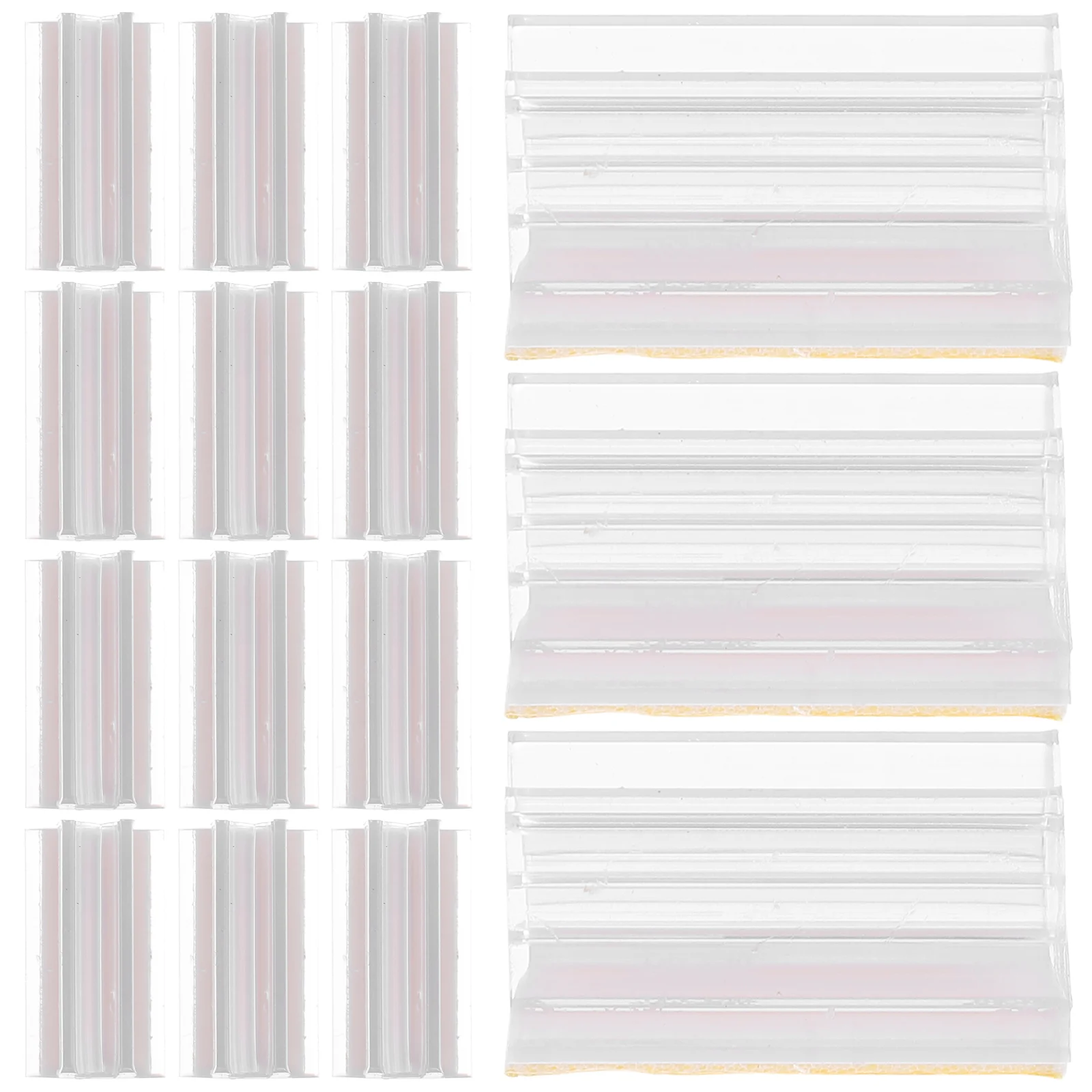 100 Pcs Tags Transparent Label Holder Sneeze Guard for Restaurant Place Card Protection Advertising Clips Price Name Panels
100 Pcs Tags Transparent Label Holder Sneeze Guard for Restaurant Place Card Protection Advertising Clips Price Name Panels