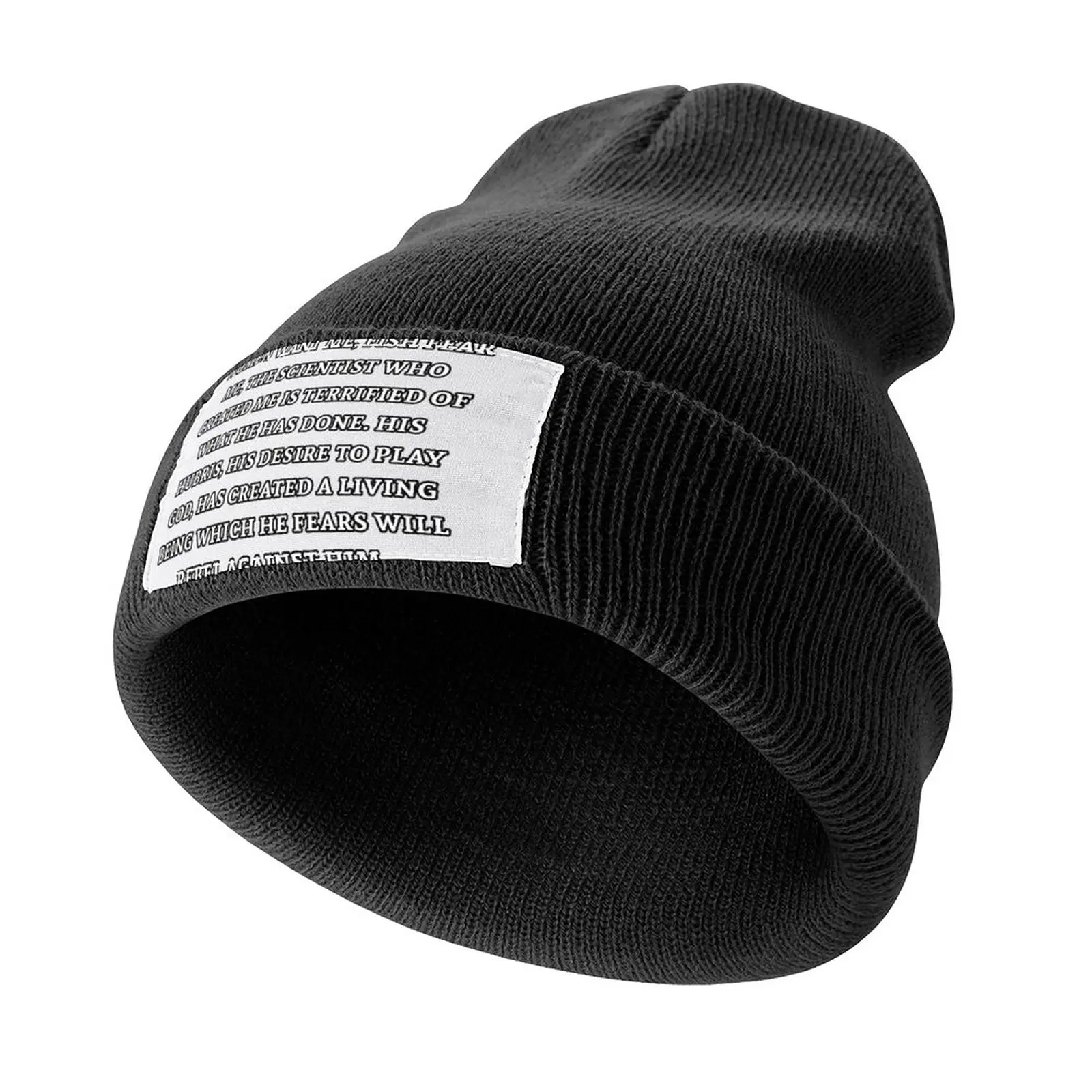 Women Want Me, Fish Fear Me, The Scientist Who Created Me... (white text) Knitted Hat Cosplay Luxury Woman Hat Men's
Women Want Me, Fish Fear Me, The Scientist Who Created Me... (white text) Knitted Hat Cosplay Luxury Woman Hat Men's
