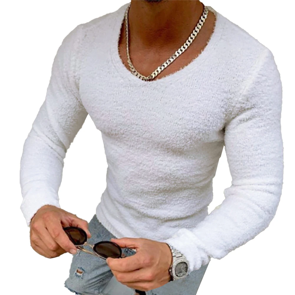 Mens Long Sleeve Plush Tshirt Blouse Round Neck Plush Solid Tshirt Blouse Long Sleeve Muscle Fitness Tops White/Black
Mens Long Sleeve Plush Tshirt Blouse Round Neck Plush Solid Tshirt Blouse Long Sleeve Muscle Fitness Tops White/Black